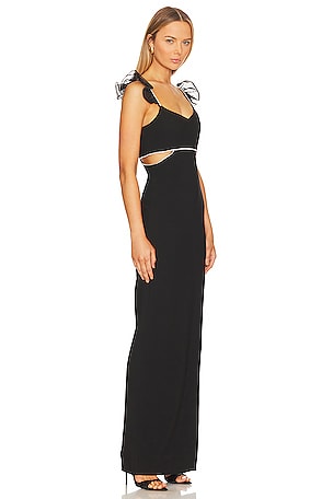 LIKELY Breonna Gown in Black