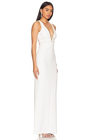 LIKELY Cristo Gown in White