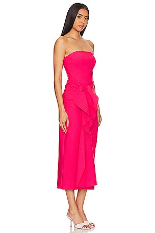 LIKELY Frida Dress in Fuchsia