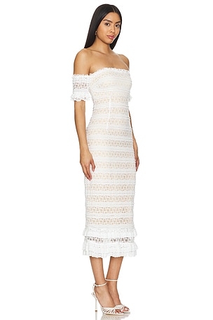 LIKELY Milaro Dress in White