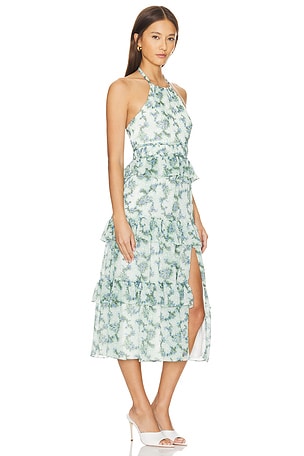 LIKELY Dyana Midi Dress in Green