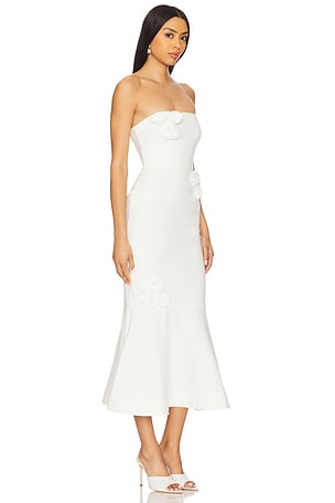 LIKELY Ilene Dress in White