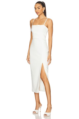 LIKELY Ayla Dress in White