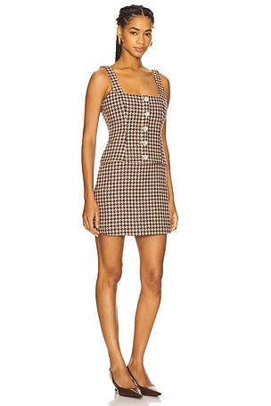 LIKELY Calissa Dress in Brown. Size 6. Also