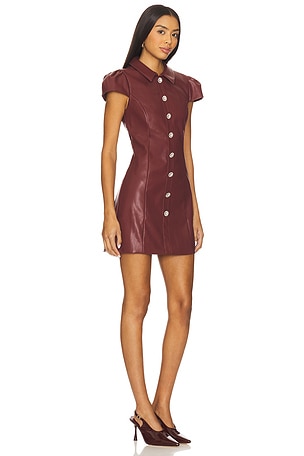 LIKELY Anika Dress in Wine. Size 4. Also