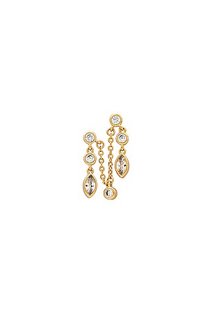 Rue Double Up Ear Chain Lili Claspe