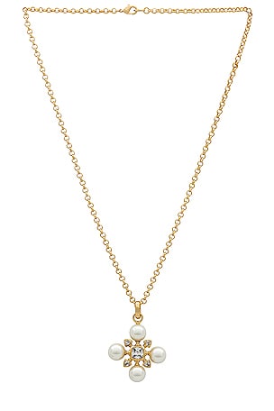 Lili Claspe COLLAR DE PERLAS THEODORA en Gold REVOLVE
