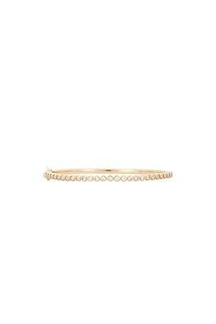 Lili Claspe Reese Bangle in Metallic Gold