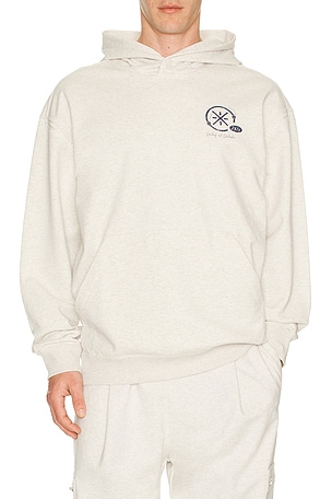 Li-Ning Way Of Wade Hoodie in Light Grey