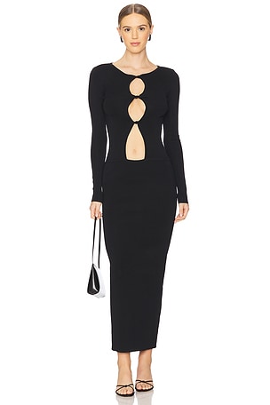 Homecoming Long Sleeve Maxi Dress LIONESS