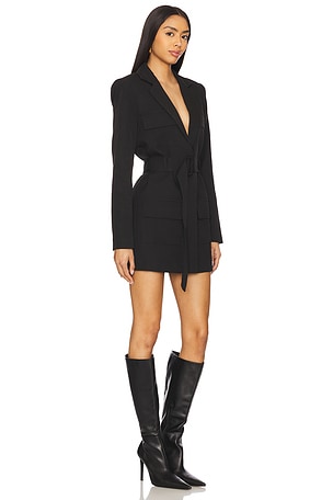 LIONESS Steinway Mini Dress in Black