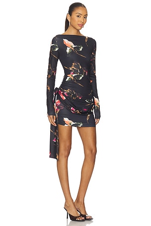 LIONESS Glory Mini Dress in Black