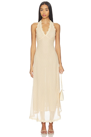 VESTIDO STARS ALIGN MIDI LIONESS