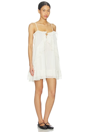 LIONESS Ethereal Mini Dress in White