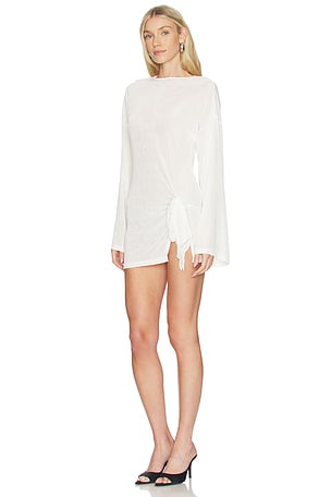 LIONESS Cosmic Mini Dress in White. Size XXS. Also