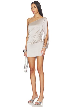 One Shoulder Mini Dress LIONESS