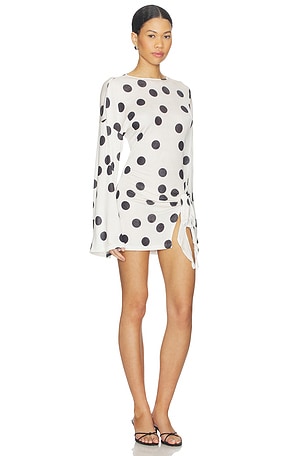 LIONESS Cosmic Mini Dress in White