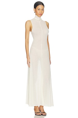 LIONESS Last Light Maxi Dress in Cream