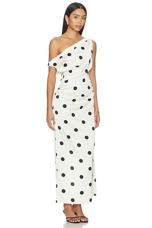 LIONESS Sweetheart Maxi Dress in Cream