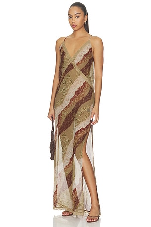 Melrose Maxi Dress LIONESS