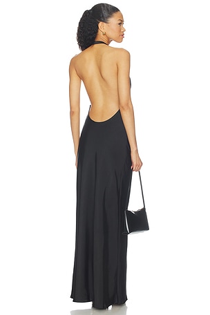 LIONESS Bare Maxi Dress in Black