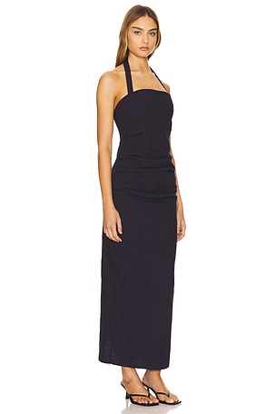 LIONESS 1999 Maxi Dress in Navy