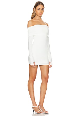 LIONESS Isadora Mini Dress in White