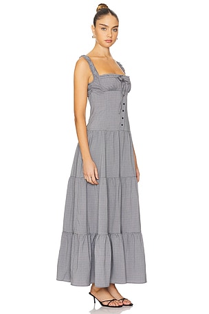 LIONESS Ballerina Maxi Dress in Black