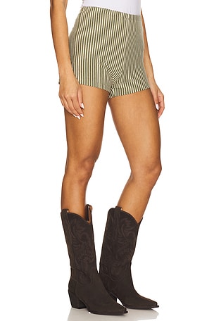 LIONESS Reborn Mini Short in Sage