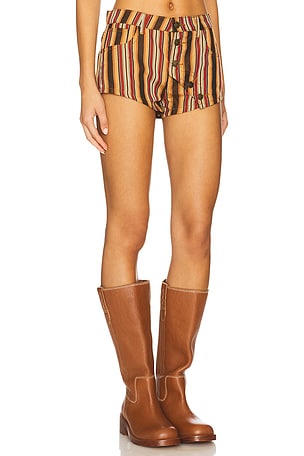 LIONESS Sundrenched Short in Brown