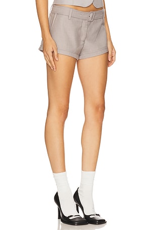 LIONESS Afterglow Mini Short in Grey