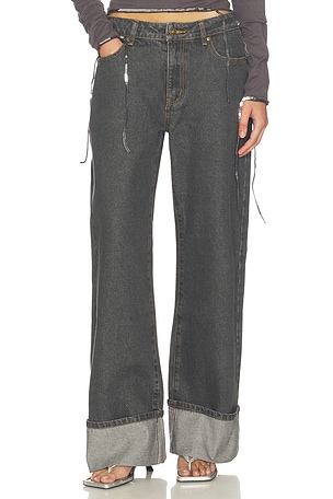 Top Model Cuffed Jeans LIONESS