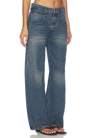 LIONESS Serenity Jeans in Blue. Size XL. Also
