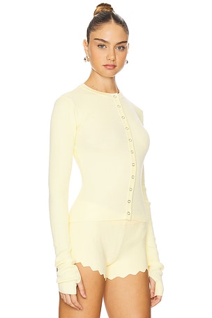 LIONESS Ivy League Top in Cream