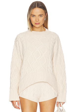 Liaison Cable Knit Pullover LIONESS