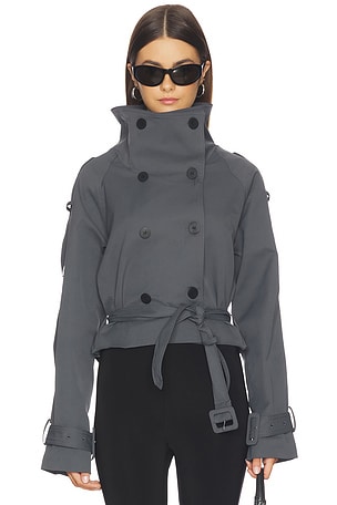 ТРЕНЧ BLANC CROPPED LIONESS