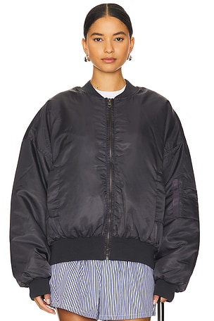 LIONESS BLOUSON BOMBER ESSENTIAL en Ardoise