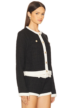 LIONESS Riviera Jacket in Black. Size XS. Also