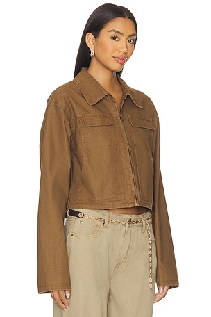 LIONESS Nautica Jacket in Chocolate