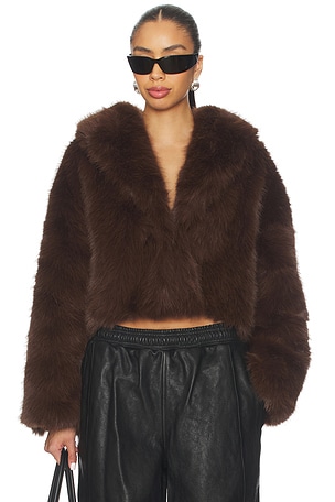 Madame Faux Fur Jacket LIONESS