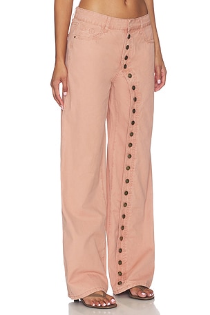 LIONESS Penny Pant in Rose. Size XXS. Also