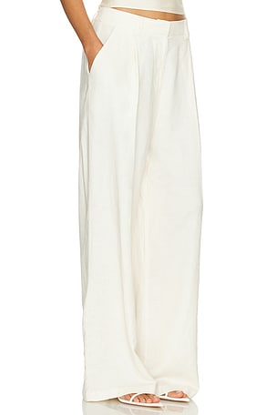 LIONESS La Quinta Pant in Ivory