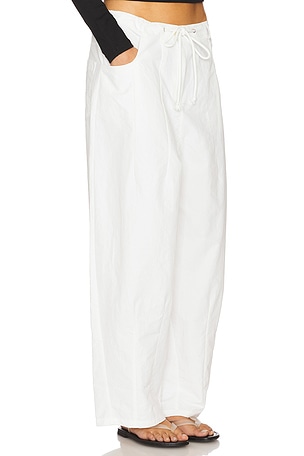 LIONESS Riptide Pant in White