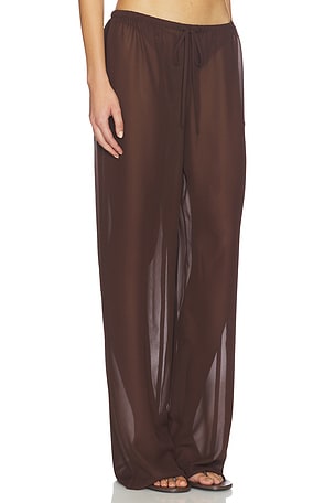 LIONESS Haze Pant in Chocolate