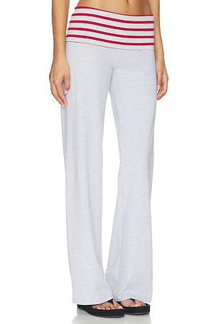 LIONESS Jetset Pant in Red