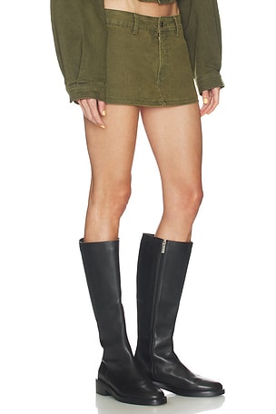 LIONESS Rhode Mini Skirt in Army