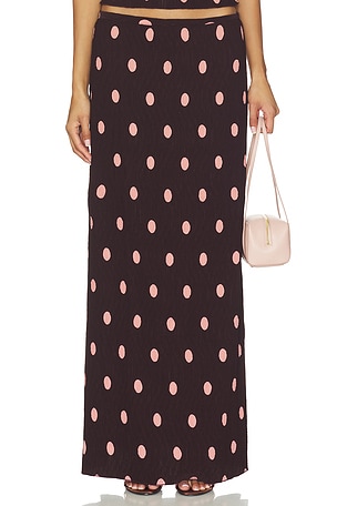 x REVOLVE Ford Maxi Skirt LIONESS