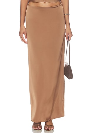 Front Row Maxi Skirt LIONESS