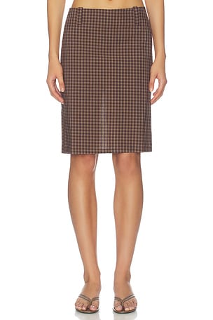 Play On Midi Skirt LIONESS