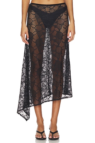 Fleur Midi Skirt LIONESS